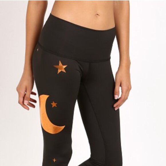 Brand New Teeki Goddess Moon and Stars Yoga Capri Legging - Picture 9 of 12